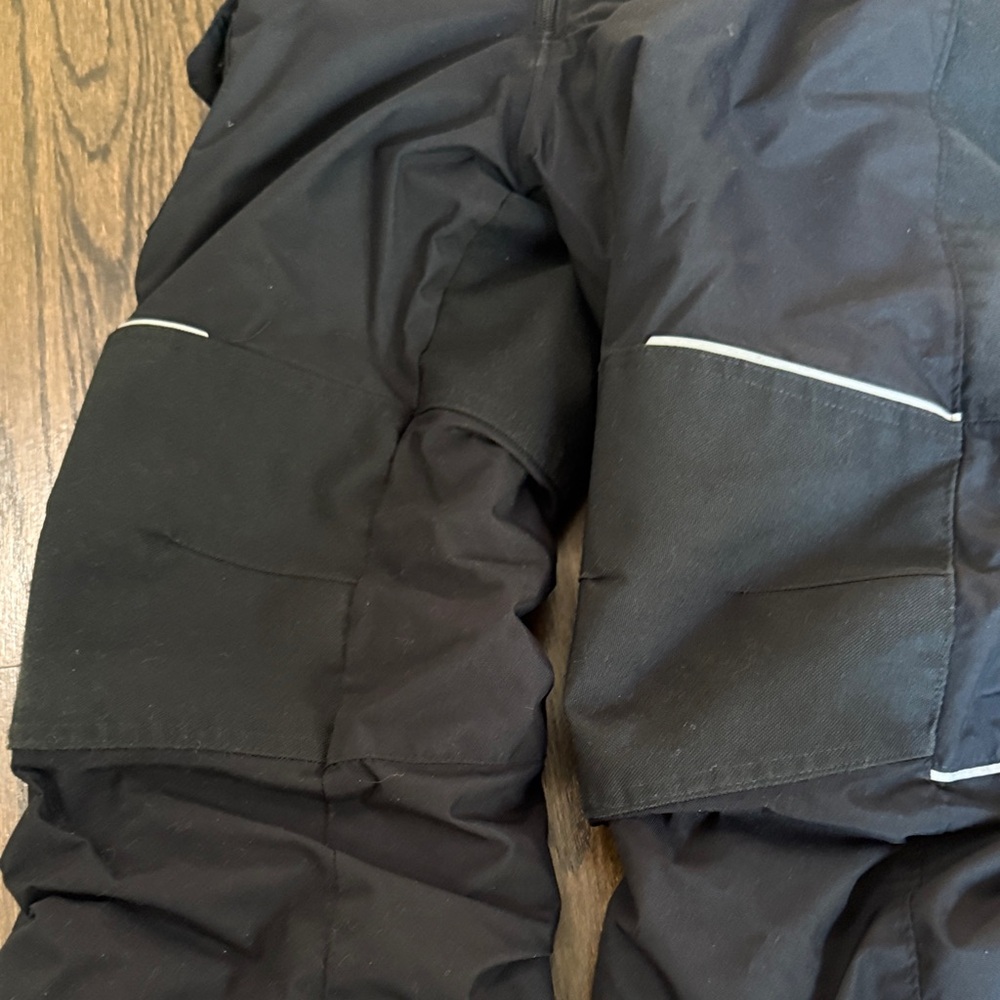 Columbia Kids Adventure Ride Snow Bibs - black size small - Picture 6 of 9